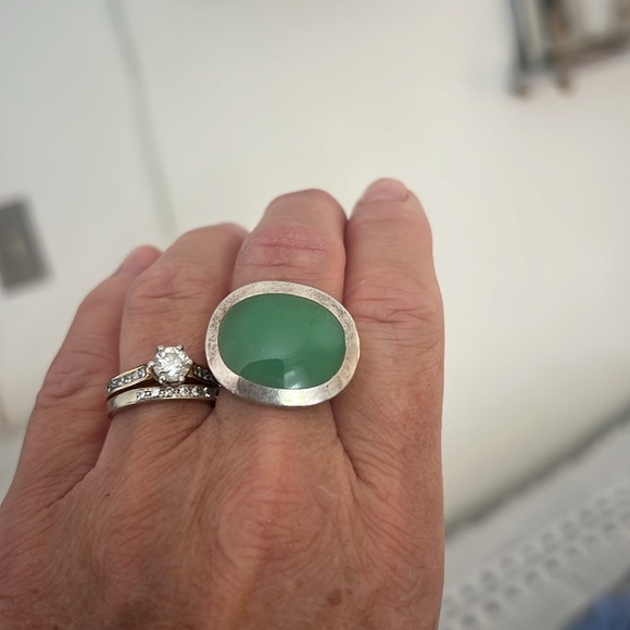 RLM Studio Jade @ Sterling Chunky Ring 🤩 - Picture 2 of 5